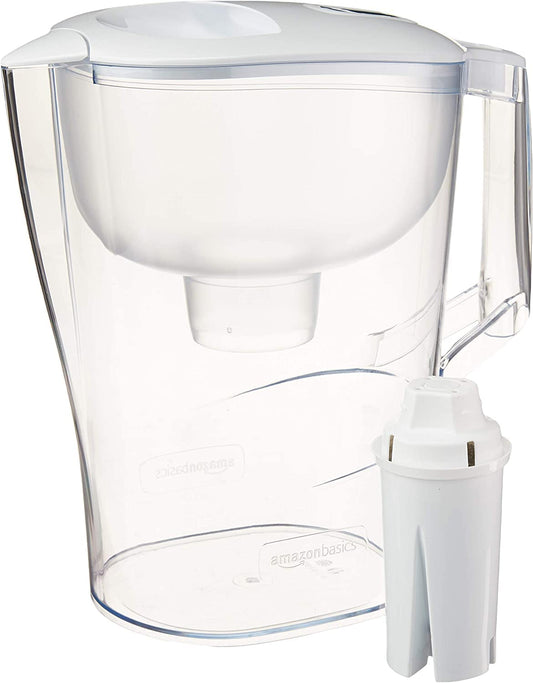10-Cup Water Filter Pitcher by Amazon Basics