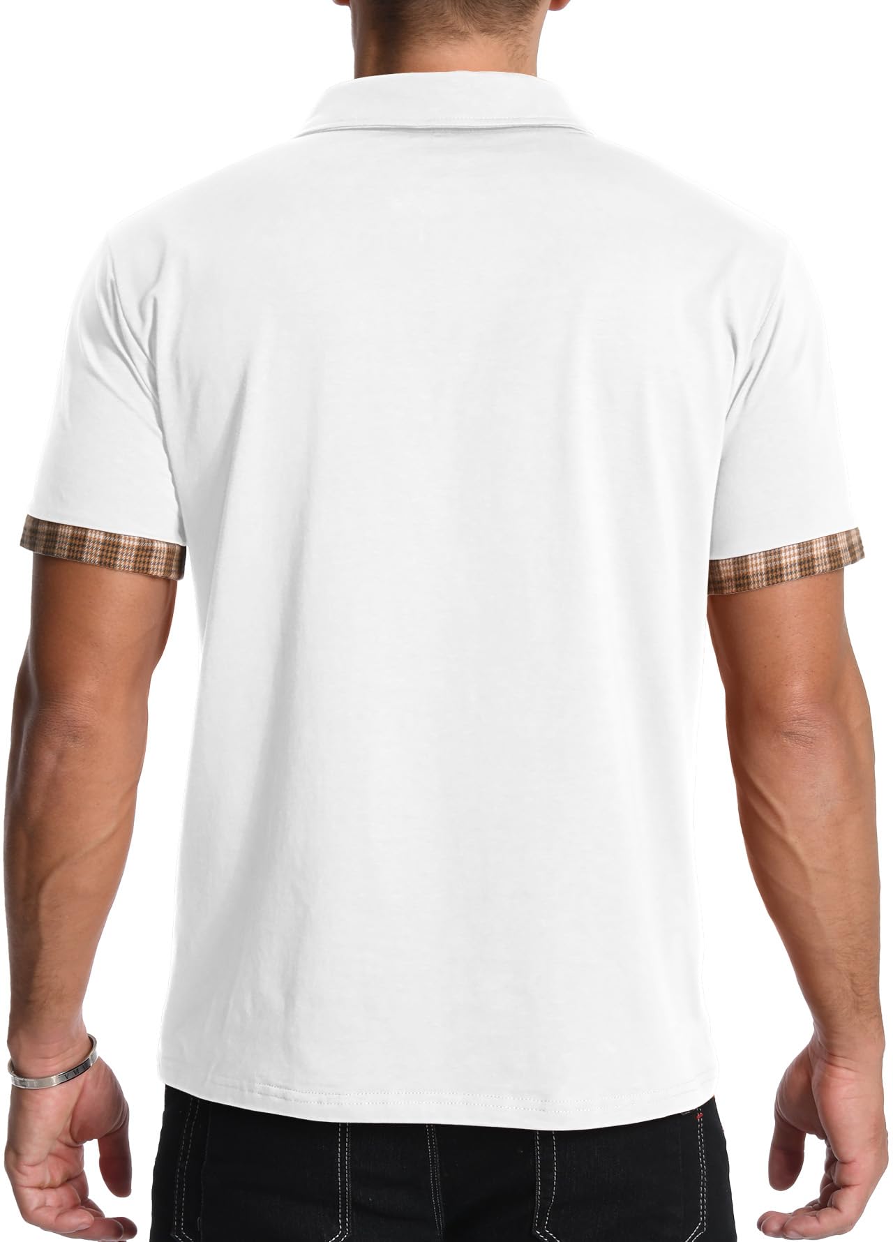 KUYIGO Men's Casual Slim Fit Polo Shirt