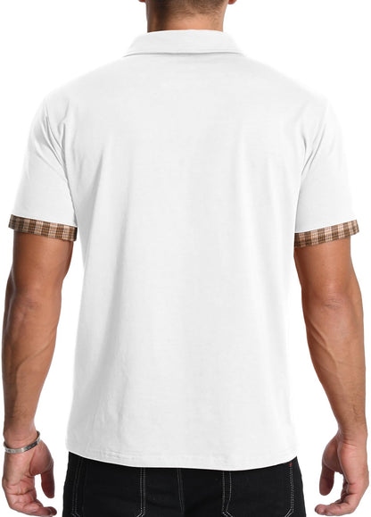 KUYIGO Men's Casual Slim Fit Polo Shirt