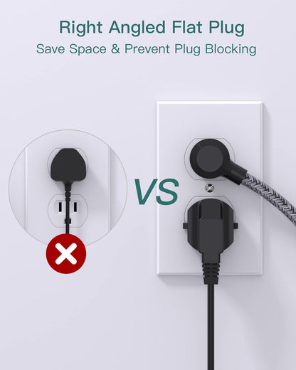 Addtam Power Strip with 3 USB Ports