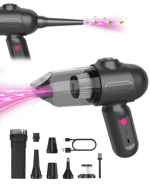 EBOSSOM Cordless Car Vacuum with 8000Pa Suction