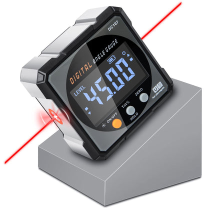 Digital Angle Finder with Laser and Magnet