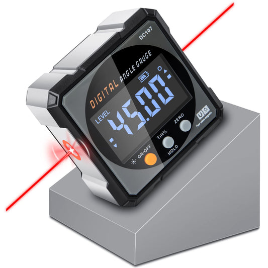Digital Angle Finder with Laser and Magnet