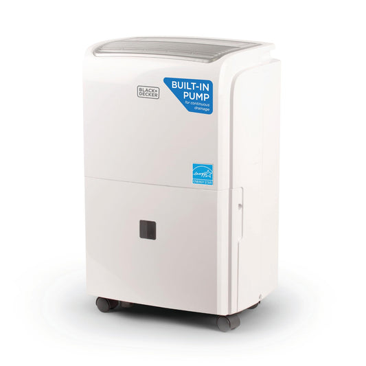 BLACK+DECKER 4500 Sq. Ft. Dehumidifier with Pump