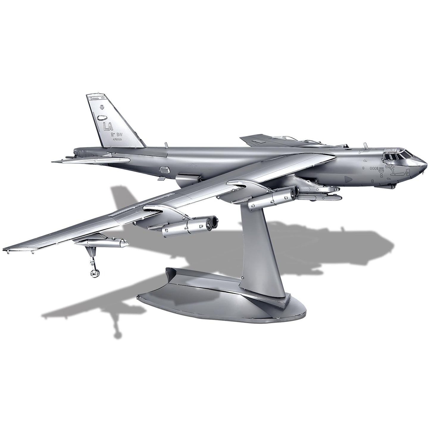 B-52 Bomber Metal Model Kit by Piececool
