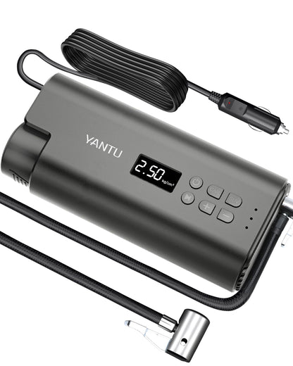 YANTU Portable Tire Inflator with Digital Display