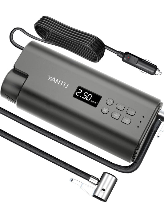 YANTU Portable Tire Inflator with Digital Display