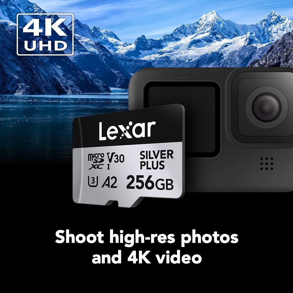 Lexar 256GB microSDXC Card (2-Pack) UHS-I