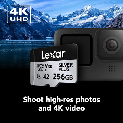 Lexar 256GB microSDXC Card (2-Pack) UHS-I