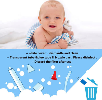 Baby Nasal Aspirator with Soft Silicone Tip