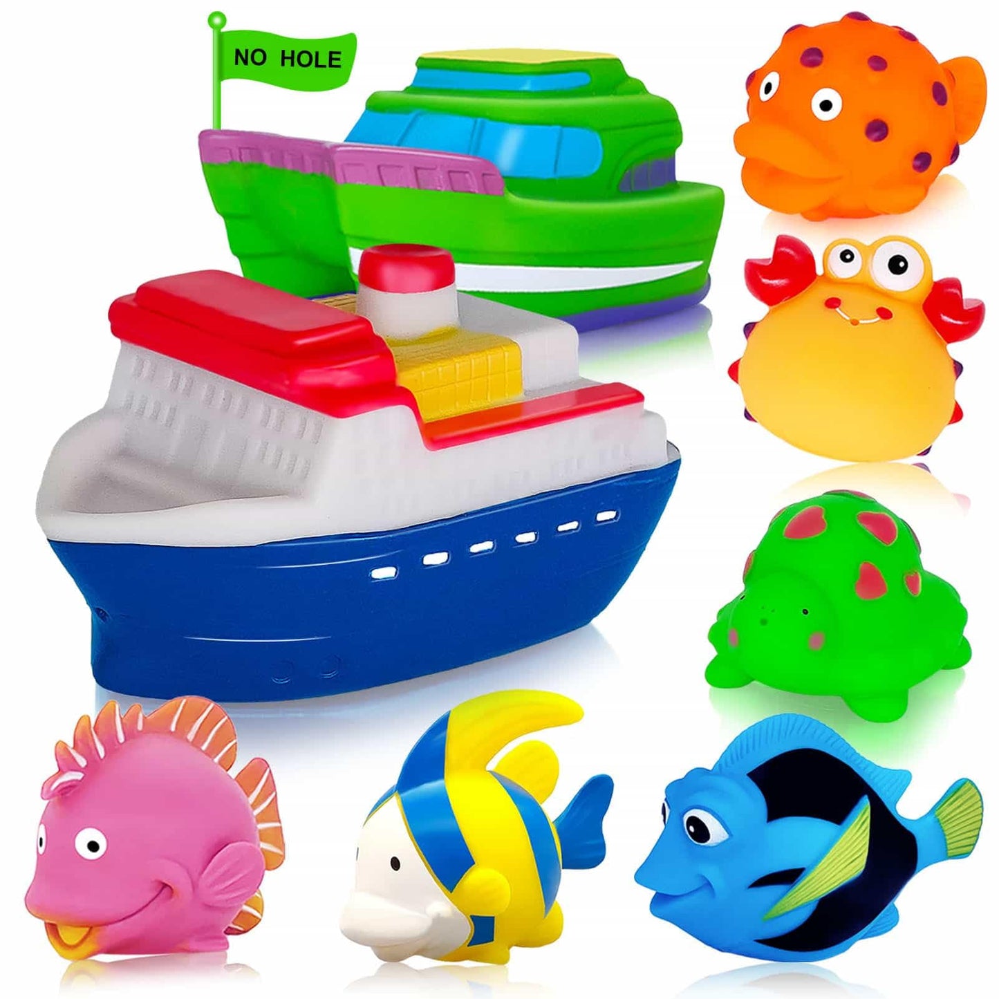 Mold-Free Bath Toys for Toddlers