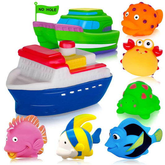 Mold-Free Bath Toys for Toddlers