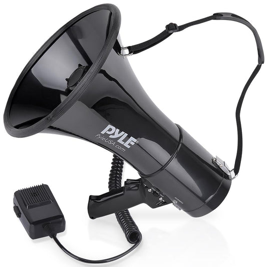 Pyle 50W Megaphone with Siren and Volume Control