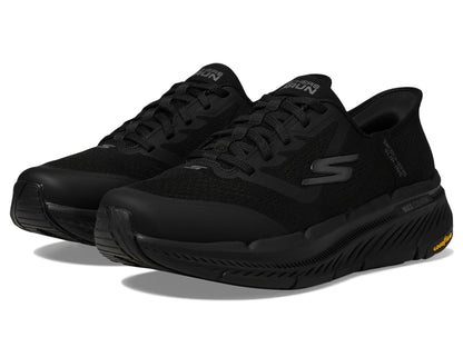 Skechers Men's Max Cushioning Premier 2.0 Ascendant II Hands Free Slip-Ins Sneaker, Black/Black, 10.5