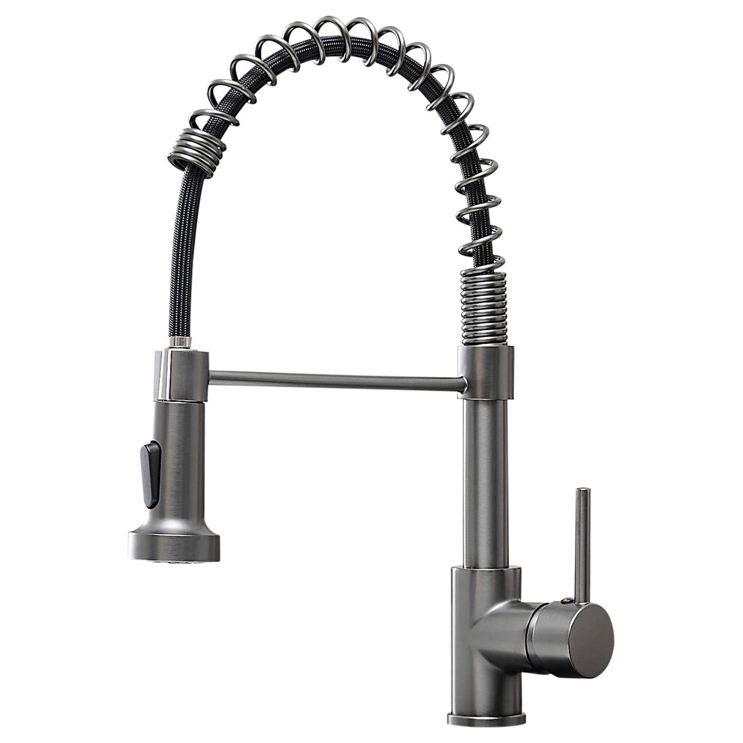 Kitchen Faucet with Sprayer AIMADI,Farmhouse High Arc Single Handle Spring Kitchen Sink Faucet Modern rv Stainless Steel Pull Down Kitchen Faucets,Grifos De Cocina