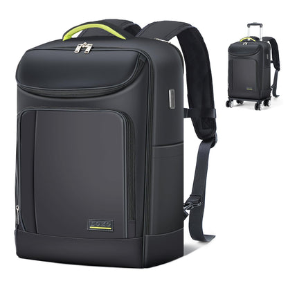 18" Waterproof Travel Backpack with 360° Wheels