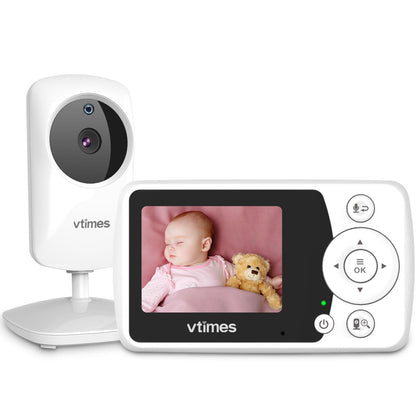Video Baby Monitor with Night Vision & Audio