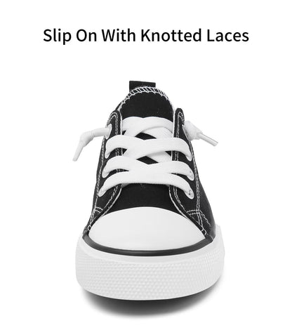 AOVOG Toddler Slip-On Cushioned Canvas Sneakers