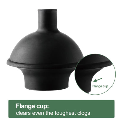 Toilet Plunger and Brush Set with Holder