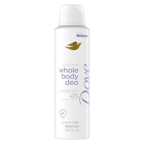 4 oz Dove Whole Body Aluminum Free Deodorant Spray