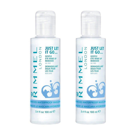 Rimmel Eye Makeup Remover, 3.4 Fl Oz, 2 Count