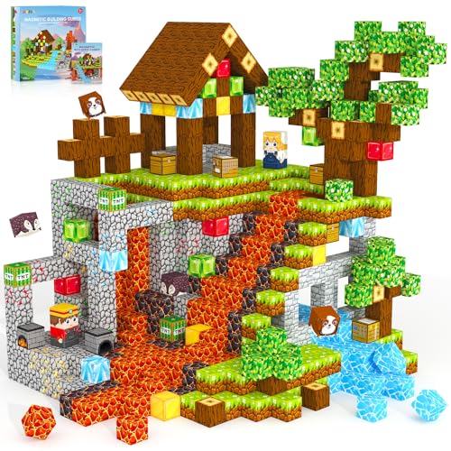 100Pc Magnetic Building Blocks STEM Toys