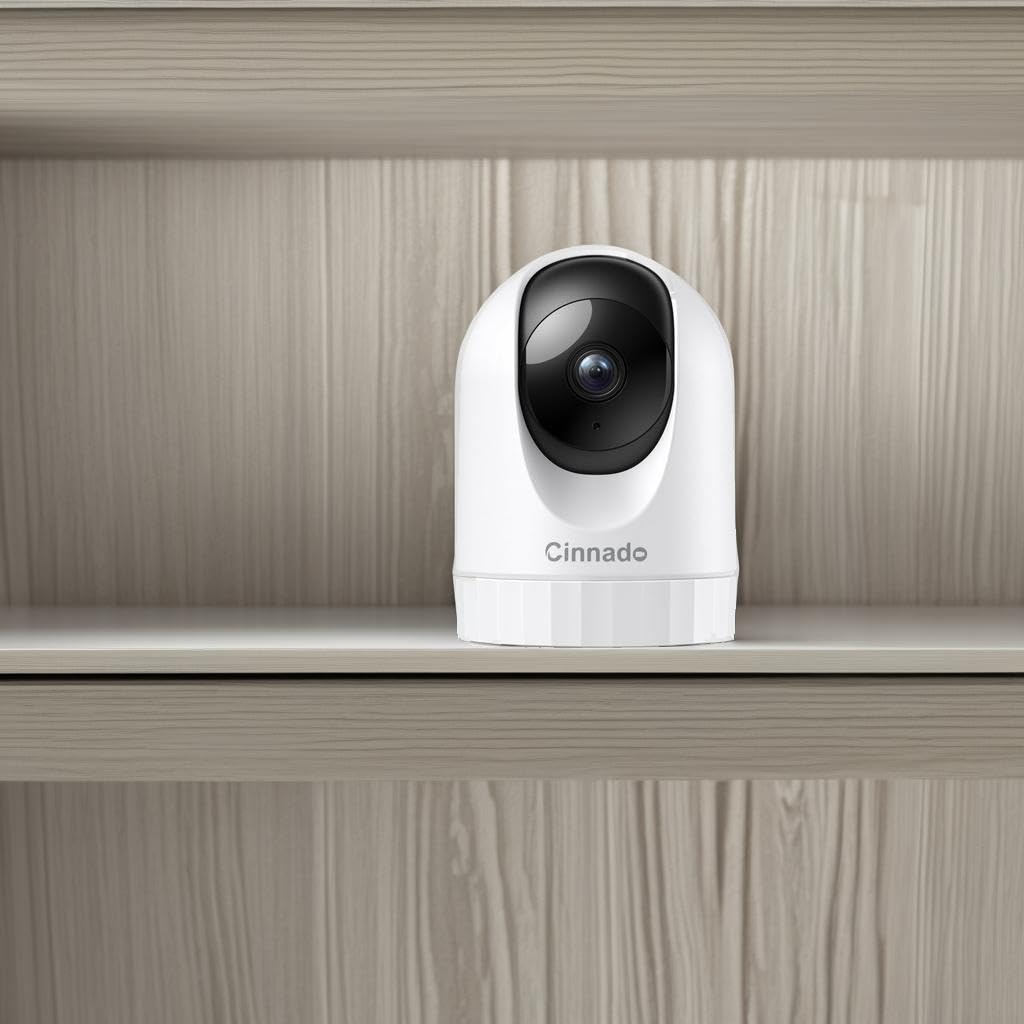 Cinnado 2K 360° Indoor WiFi Security Camera