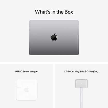 Apple 2021 MacBook Pro (14-inch, M1 Pro chip with 10‑core CPU and 16‑core GPU, 16GB RAM, 1TB SSD) - Space Gray