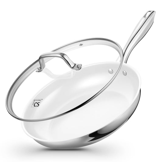 KOCH SYSTEME CS 8" Stainless Steel Frying Pan