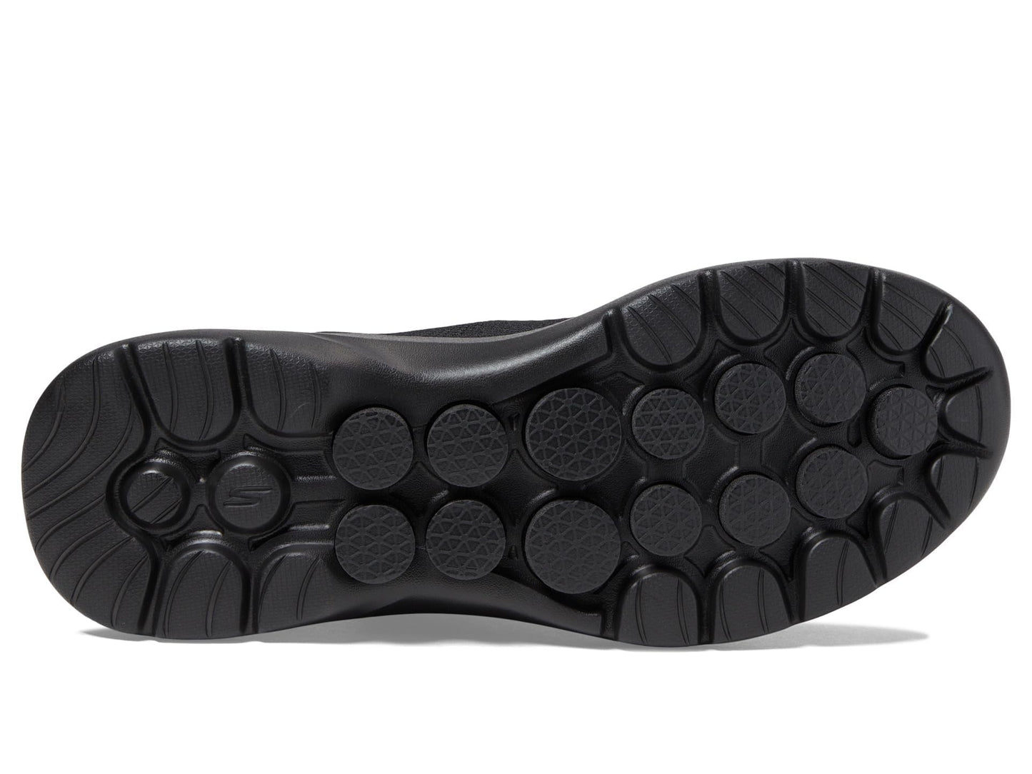 Skechers Men's Gowalk 6 Slip-Ins-Athletic Slip-On Walking Shoes | Casual Sneakers with Memory Foam, Black, 9