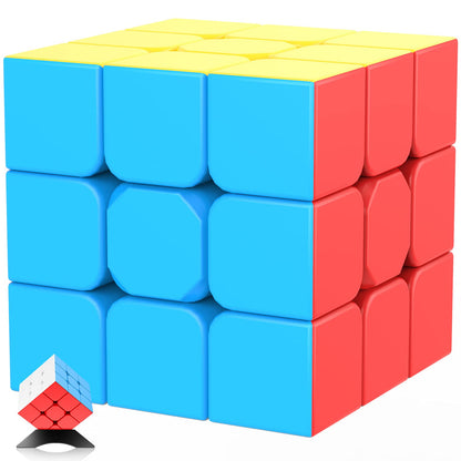 Jurnwey 3x3 Speed Cube Puzzle Game for Kids