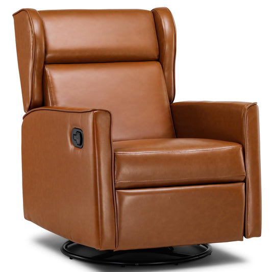 COMHOMA Rocking Recliner Swivel Chair for Nursery