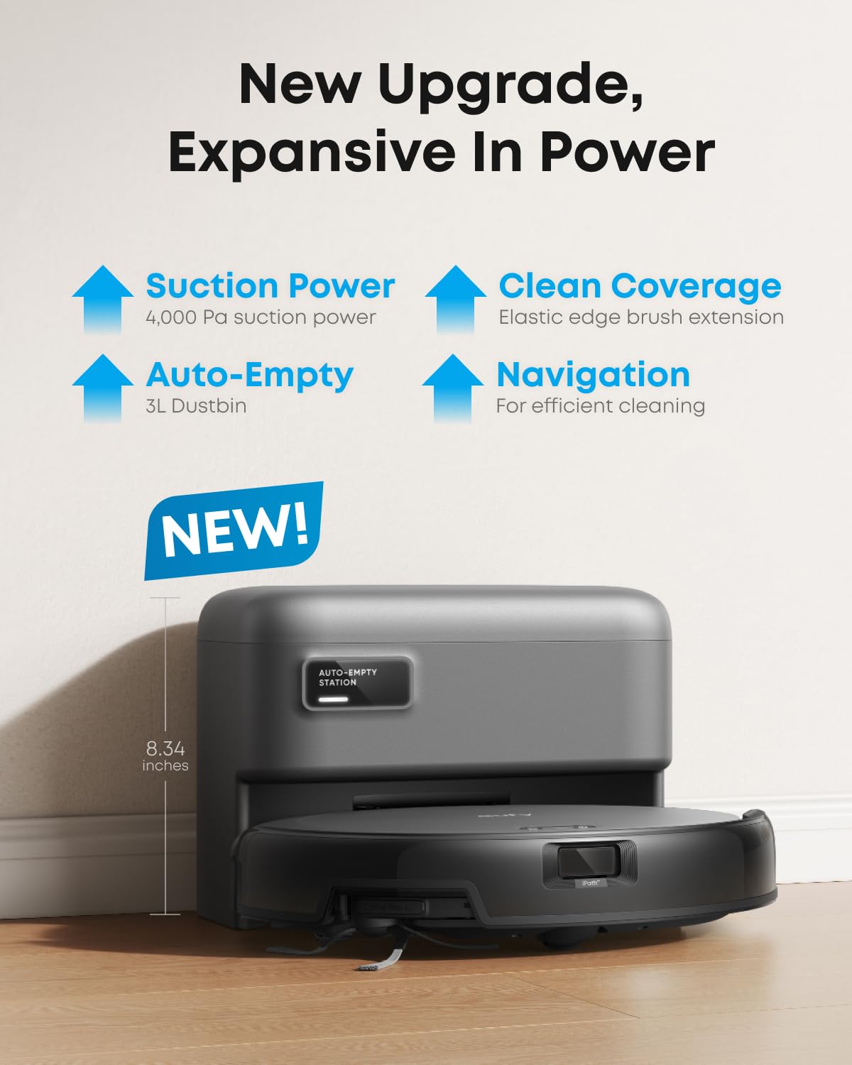 eufy Robot Vacuum with Self-Emptying Station
