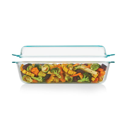 Pyrex 5.2-Qt Glass Baking Dish with Lid