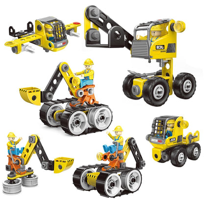6-in-1 STEM Building Toys for Kids