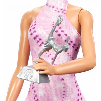 Barbie Ice Skater Doll with Trophy & Skates