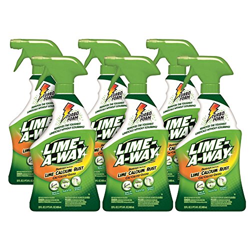 6 Pack Lime-A-Way Bathroom Lime Calcium Rust Cleaner