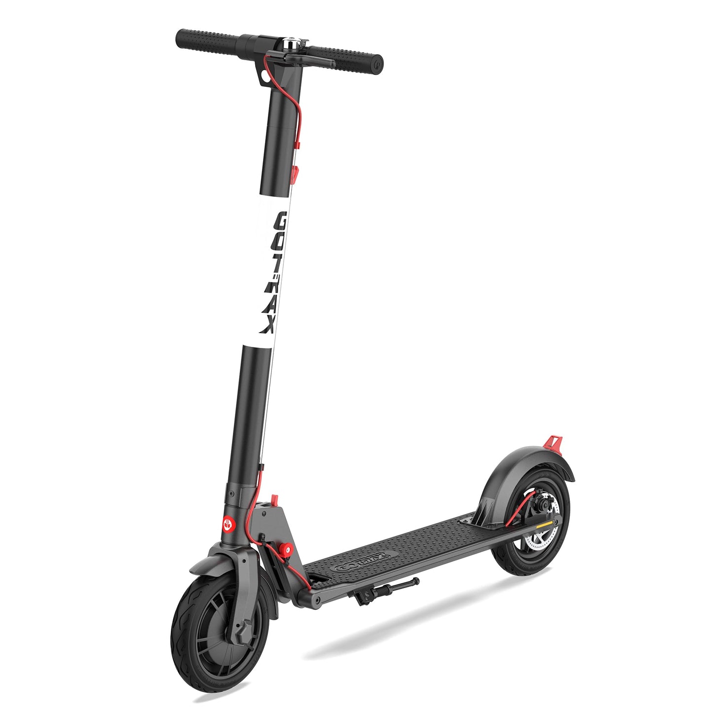 Gotrax GXL V2 Electric Scooter, 8.5" Solid Tire, Max 9 Mile and 15.5Mph Speed Power by 250W Motor, Lightweight 25.95lb and Cruise Control, Aluminum Alloy Frame Foldable Escooter for 13+ Teens Adults