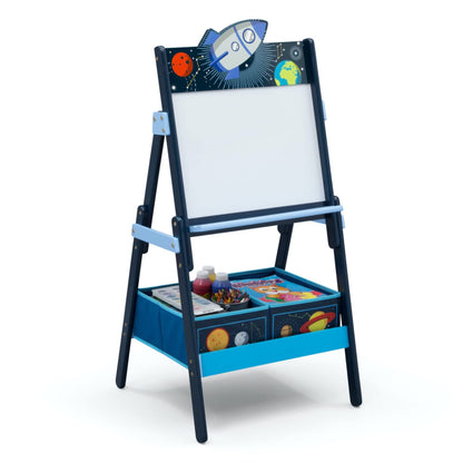 Delta Children Wooden Activity Easel with Storage