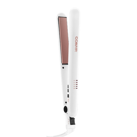 Conair 1-Inch Double Ceramic Flat Iron for Styling