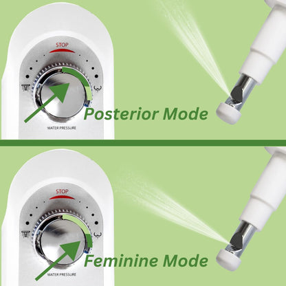 INUS Ultra-Slim Bidet Attachment, Adjustable Non-Electric Nozzle (Posterior/Feminine Wash) Fresh Cold Water Sprayer Bidets, Bidet Attachment for Toilet with Stainless Steel Inlet H700