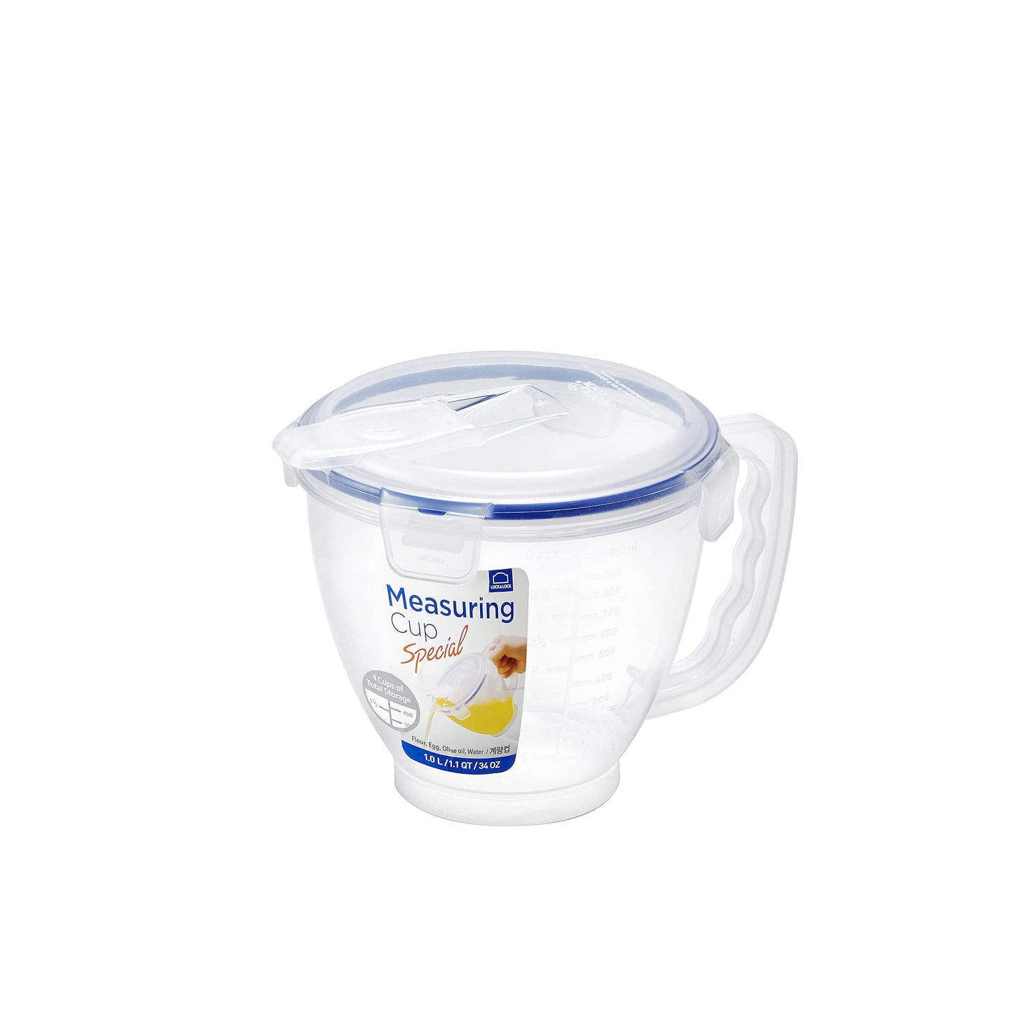LocknLock Measuring Bowl with Handle 33.81 oz