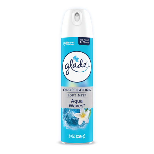 Glade Aqua Waves Air Freshener Spray, 8 Oz