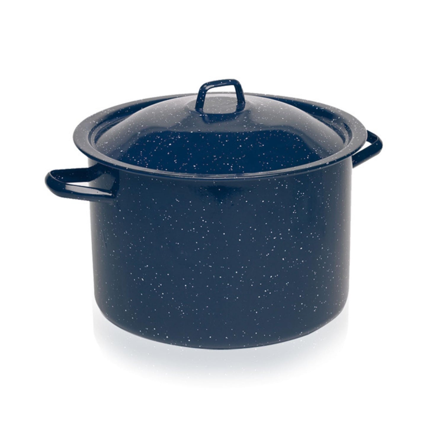 IMUSA 6qt Enamel Stock Pot in Blue