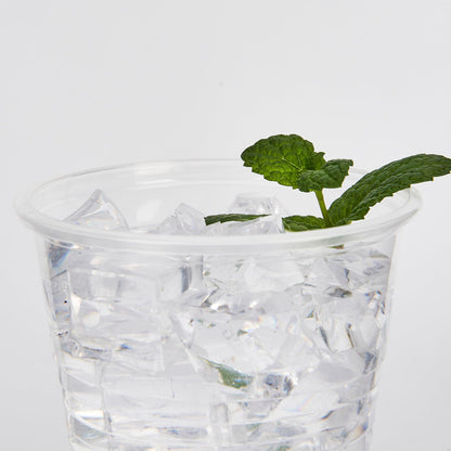 YEEHAW 100-Pack 7 oz Clear Plastic Cups