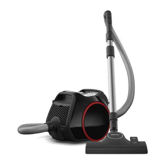 Miele Boost CX1 Canister Vacuum Cleaner, Black/Red
