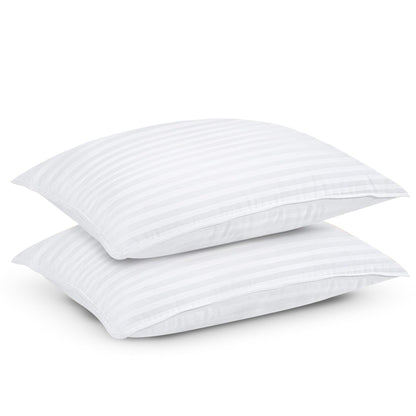 2 Pack Snorbo Comfortable Queen Size Pillows