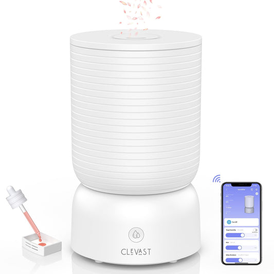 CLEVAST Ultrasonic Cool Mist Humidifier with Diffuser