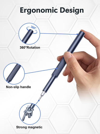 37-in-1 Magnetic Mini Screwdriver Set