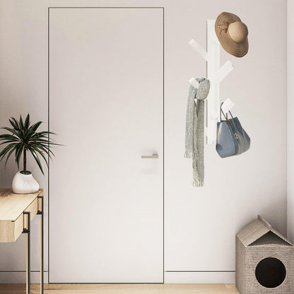 Wall Mounted Acrylic Coat Rack for Hats & Bags